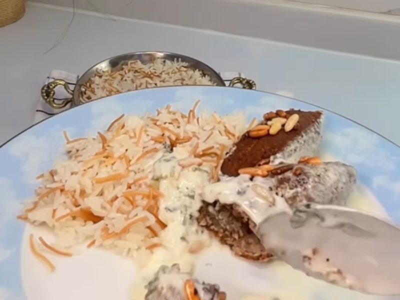 كبة باللبن