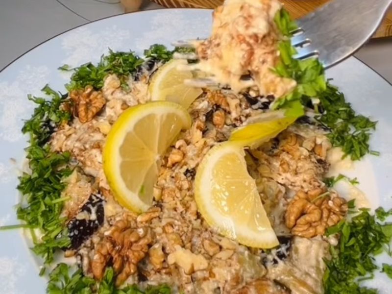 متبل باذنجان سريع
